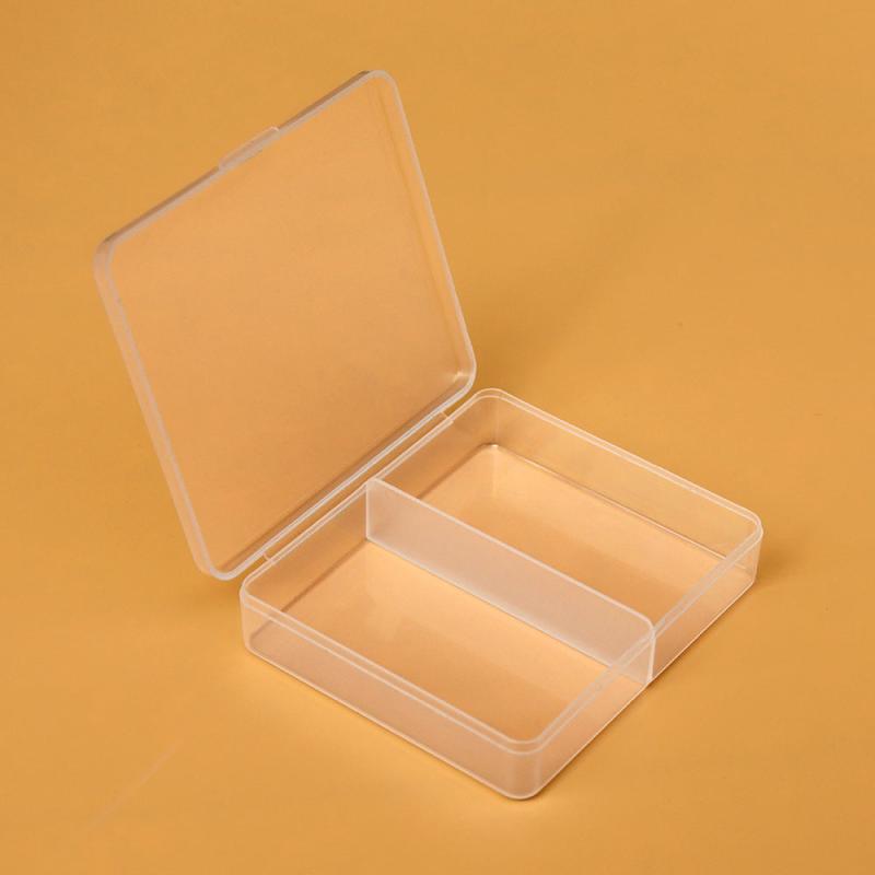 Mini Desktop Storage Box Organizer for Jewelry Crafts Beads - 2 Grids