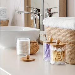 Clear Acrylic Swab Holder Dust-proof Storage Dispenser For Beauty Eggs