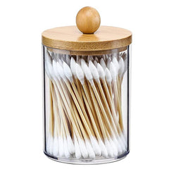 Clear Acrylic Swab Holder Dust-proof Storage Dispenser For Beauty Eggs