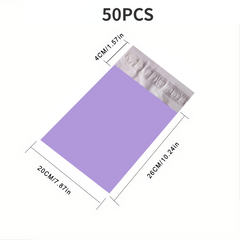 Purple Courier Mailer Bags Self-Seal Mailing Express Bag Envelope Packaging Bags