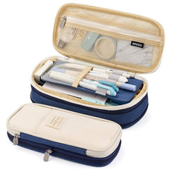 Large Capacity Pencil Case Office College School Stationery Box