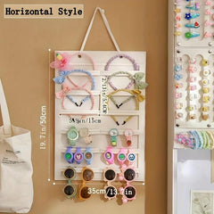 Princess Style Hair Accessories Organizer Wall Decoration