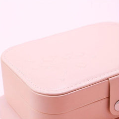Stud Earring Box - Portable PU Leather Organizer