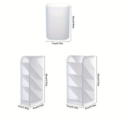 Transparent Desktop Storage Box Pencil Holder Makeup Organizer