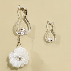 2pcs Cat Tail Hook Wall Hanging Hook Waterproof Hook For Kitchen Toilet Bathroom