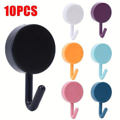 Mixed Adhesive Hooks Strong Sticky Plastic Wall Hook Bathroom Sticky Hook