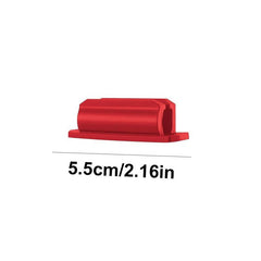 1pc Desk Sticky Pen Clip Desktop Storage Pen Clip Ball Pen Pencil Holder