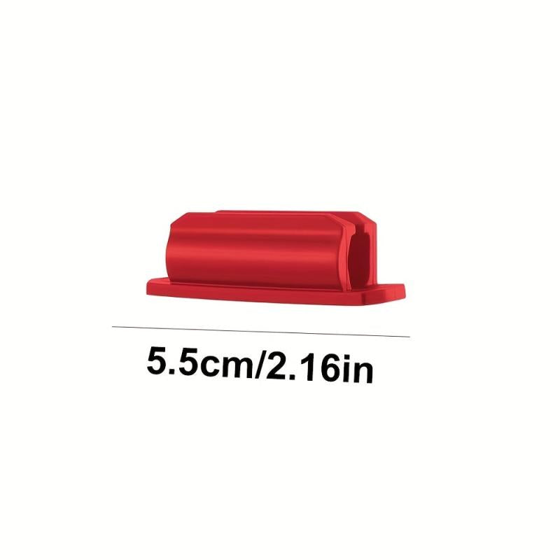 1pc Desk Sticky Pen Clip Desktop Storage Pen Clip Ball Pen Pencil Holder