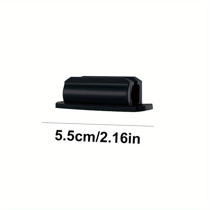 1pc Desk Sticky Pen Clip Desktop Storage Pen Clip Ball Pen Pencil Holder