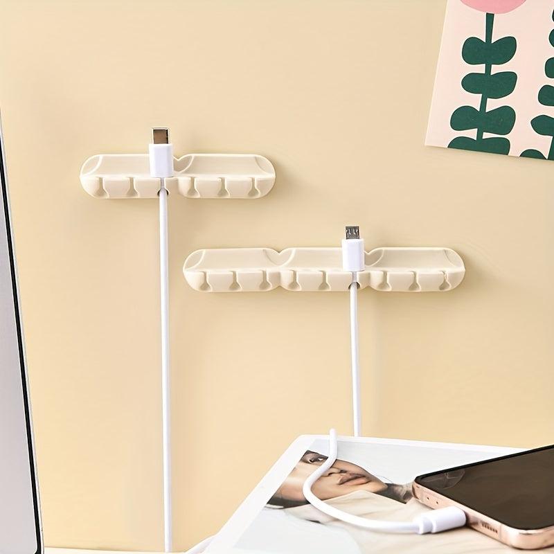 Hanging Cable Tidy Shelf Wire Management Organizer Home Storage