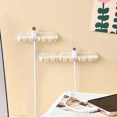 Hanging Cable Tidy Shelf Wire Management Organizer Home Storage