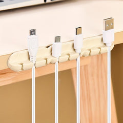 Hanging Cable Tidy Shelf Wire Management Organizer Home Storage