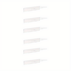 Clear Acrylic Floating Wall Shelf for Figures Plant Photo Storage