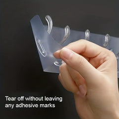Acrylic Keys Hanging Rack Durable Towel Storage Organizer