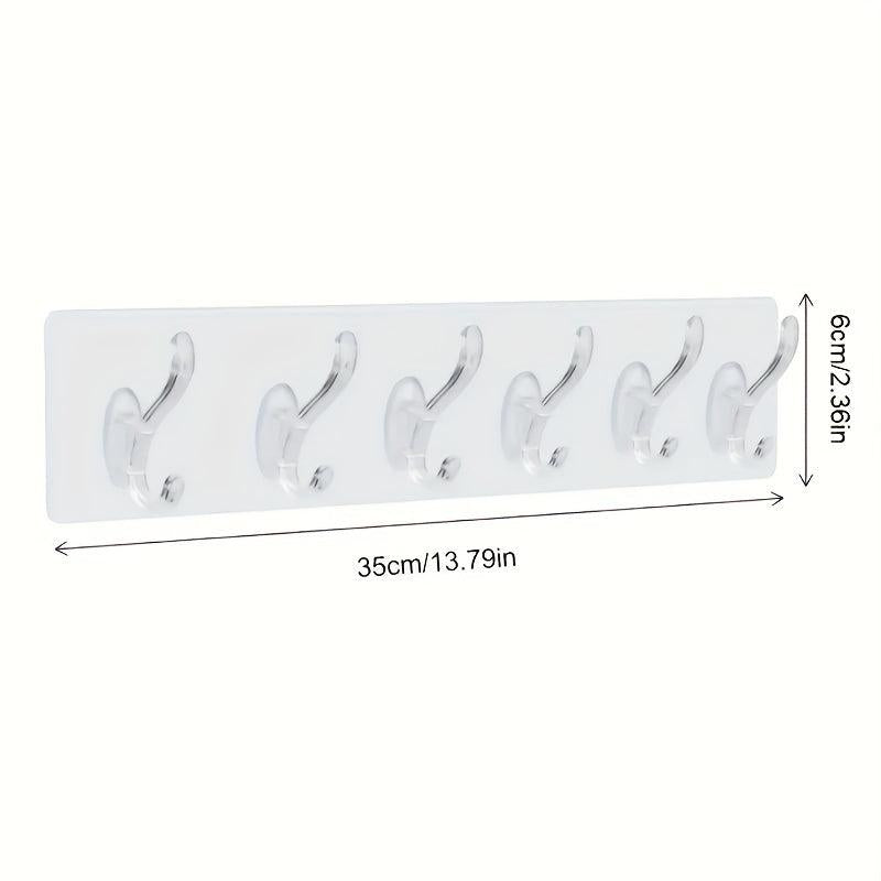 Acrylic Keys Hanging Rack Durable Towel Storage Organizer