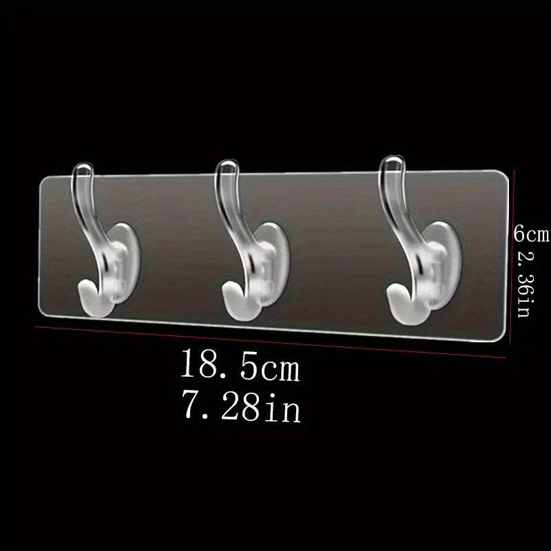 Acrylic Keys Hanging Rack Durable Towel Storage Organizer