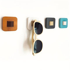 Sunglasses Holder Wall Mounted Glasses Hook Self Adhesive Organizer