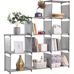 Multilayer Cube Storage Bookshelf for Household Items, Entryway