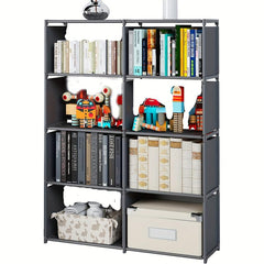 Multilayer Cube Storage Bookshelf for Household Items, Entryway