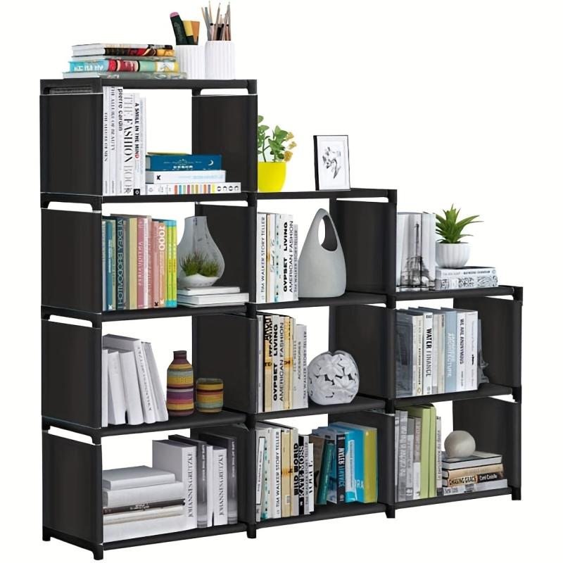 Multilayer Cube Storage Bookshelf for Household Items, Entryway