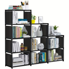 Multilayer Cube Storage Bookshelf for Household Items, Entryway