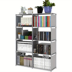 Multilayer Cube Storage Bookshelf for Household Items, Entryway