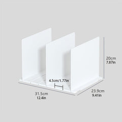4pcs Storage Separator Plate Wardrobe Organizer Divider