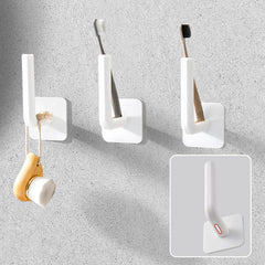 3pcs L Shape Wall Hook Adhesive Holder Coats Towels Kitchen Bathroom