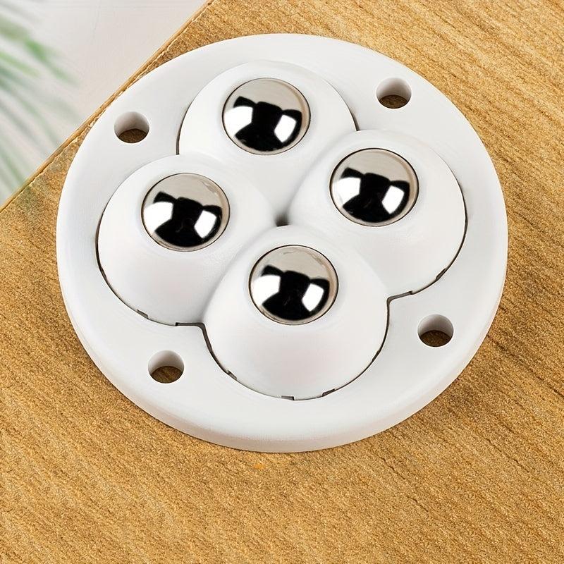 4pcs Adhesive Pulleys for Furniture Casters