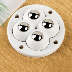 4pcs Adhesive Pulleys for Furniture Casters