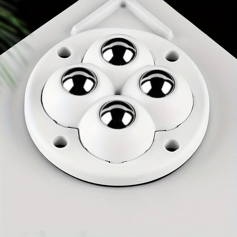 4pcs Adhesive Pulleys for Furniture Casters