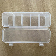 Hair Accessories Storage Box Five Compartment Jewelry Sorting Box