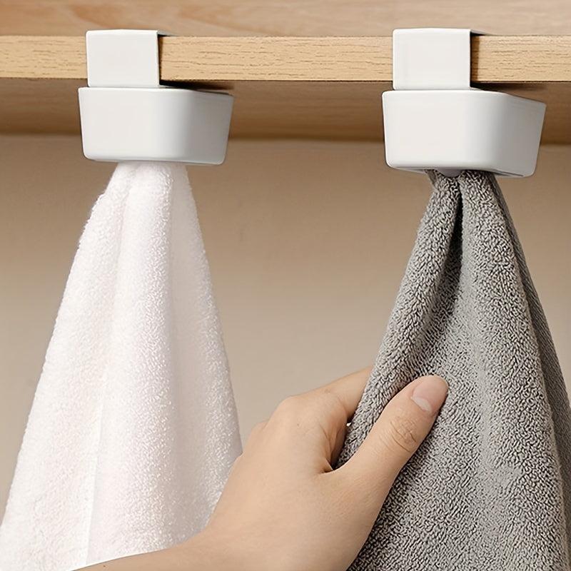 Toilet Bathroom Storage Hook Rag Stopper Dish Towel Storage Hanging Stopper