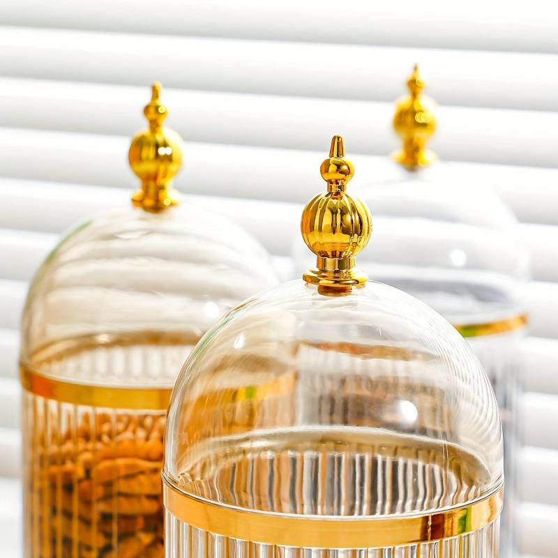 Spice and Fruit Storage Jars with Knife and Fork Organizer