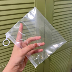 20pcs Clear Zippered Storage Bags for Various Items Household Storage