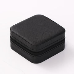 Portable Jewelry Storage Box Travel Earrings Necklace Ring Case