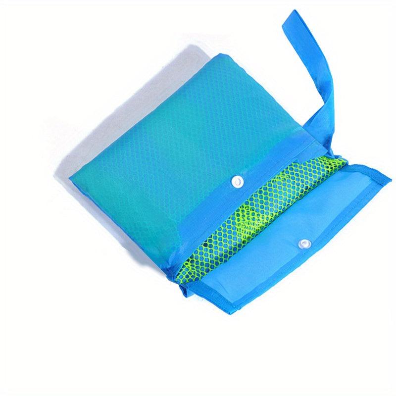 Large Mesh Beach Bag for Sand Toys and Sea Shells Durable Tote Bag