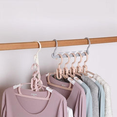 Plastic Foldable Storage Clothes Hanger Rack Drying Rack