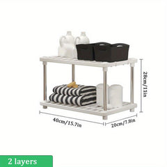 Durable Condiment Storage Rack for Kitchen