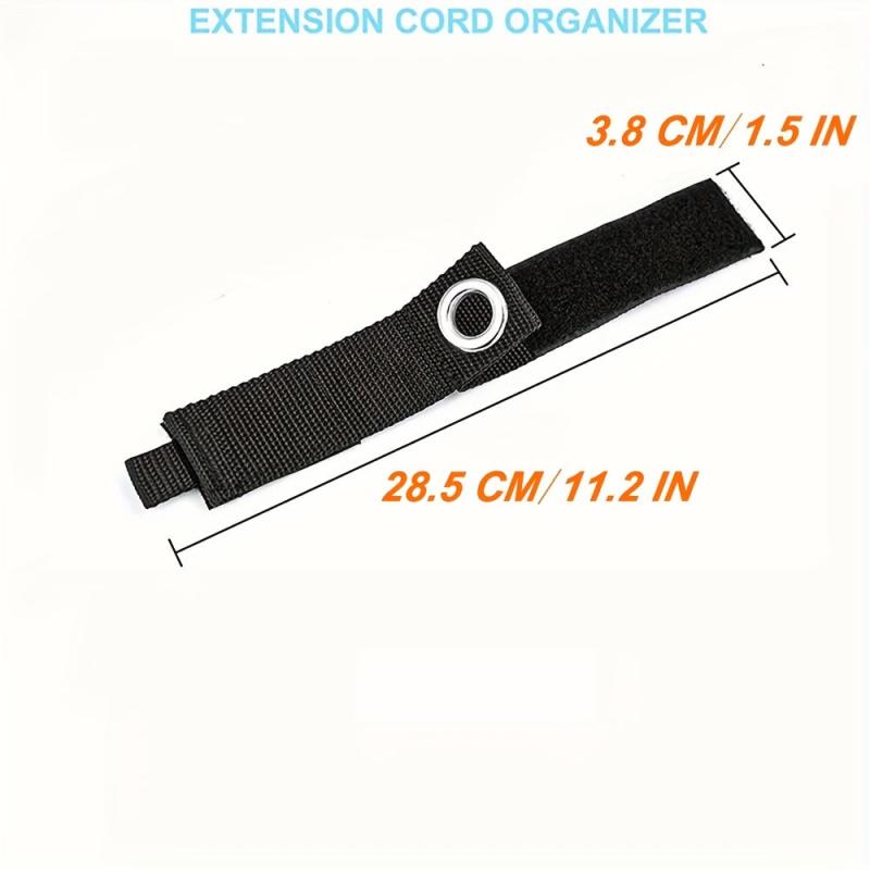 6pcs Heavy Duty Storage Straps Hook And Loop Garage Storage Strap