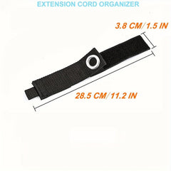6pcs Heavy Duty Storage Straps Hook And Loop Garage Storage Strap