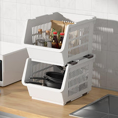 Stackable Storage Basket for Vegetables Fruits Toys and More