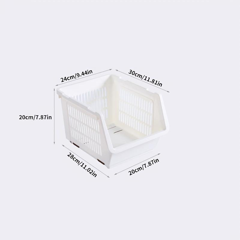 Stackable Storage Basket for Vegetables Fruits Toys and More
