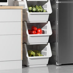 Stackable Storage Basket for Vegetables Fruits Toys and More