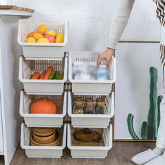 Stackable Storage Basket for Vegetables Fruits Toys and More