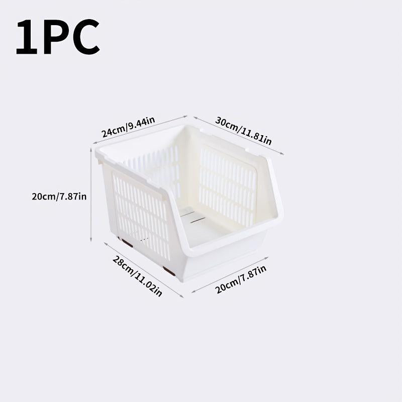 Stackable Storage Basket for Vegetables Fruits Toys and More