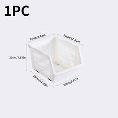 Stackable Storage Basket for Vegetables Fruits Toys and More