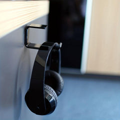 Headphone Hanger Self Adhesive Under Desk Holder