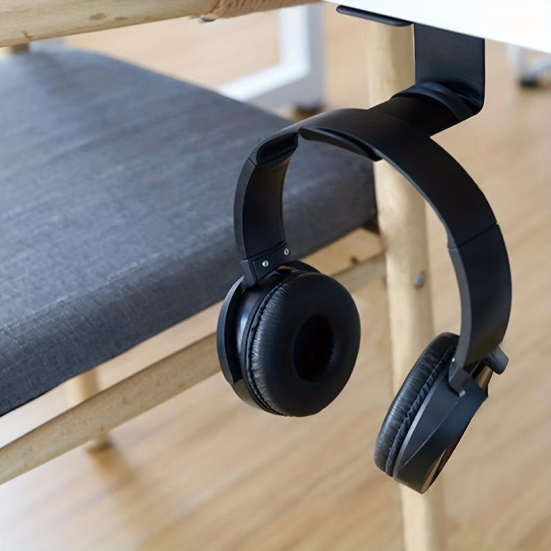 Headphone Hanger Self Adhesive Under Desk Holder