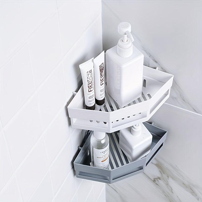 Wall Corner Shelf Storage Rack Bathroom Toilet Kitchen Storage